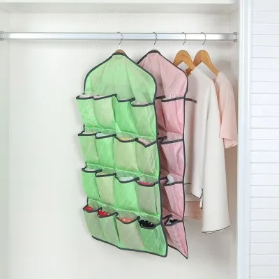 Fashion twill home clothing, socks, underwear bag, multi-function sixteen compartment hanging bag 82*48cm
Fashion twill home clothing, socks, underwear bag, multi-function sixteen compartment hanging bag 82*48cm