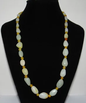 30% off Wholesale prices Fast SHIPPING Jew3115 Nature Nephrite Hetian Jade Yellow Skin Pearls Necklace # HOT sell
30% off Wholesale prices Fast SHIPPING Jew3115 Nature Nephrite Hetian Jade Yellow Skin Pearls Necklace # HOT sell