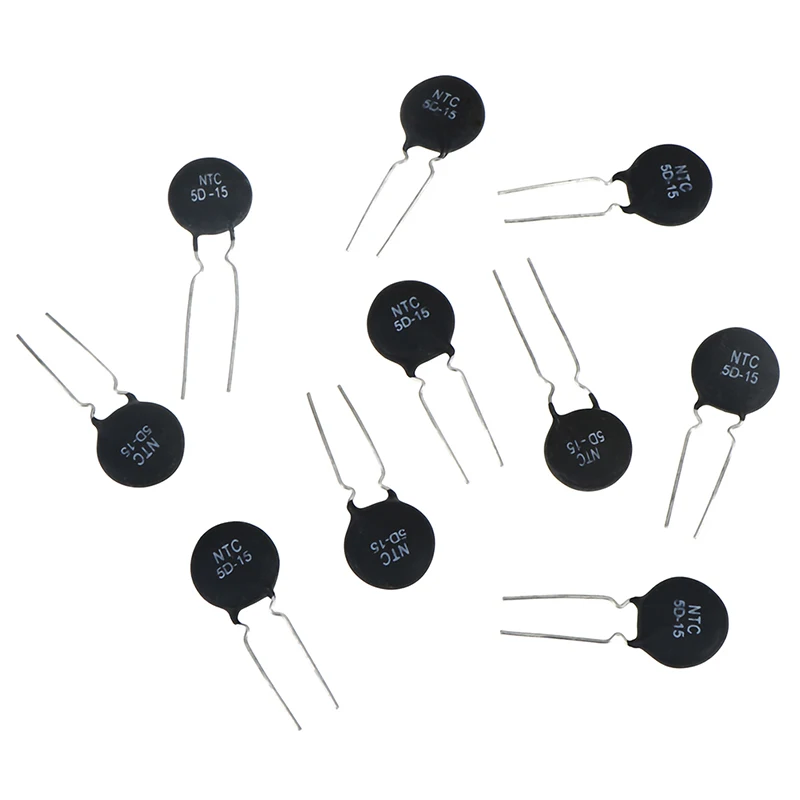 10pcs Thermistor Resistor NTC 5D-15 5D15 Thermal | Инструменты