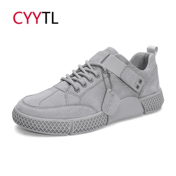 CYYTL Shoes Men 2019 Spring New Leather Walking Light Sneakers Breathable Casual Male Lace-up Zapatos De Hombre Tenis Masculino
CYYTL Shoes Men 2019 Spring New Leather Walking Light Sneakers Breathable Casual Male Lace-up Zapatos De Hombre Tenis Masculino