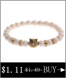 Gold-Silver-Alloy-Owl-Head-Luxurious-8mm-Artificial-Multicolor-Beads-Bracelets-Unisex-Healing-Yoga-Bracelet-Jewelry