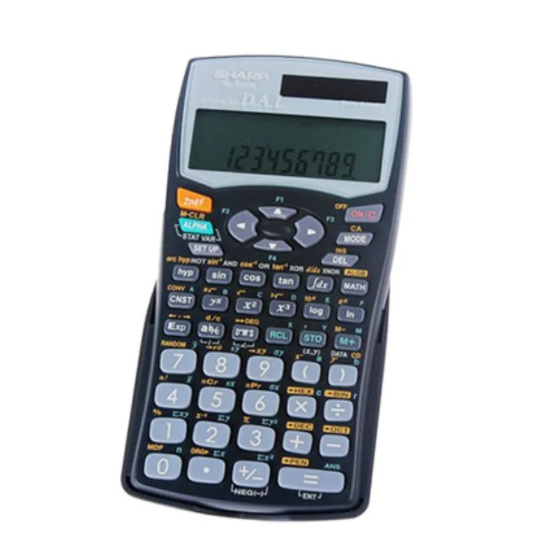 

SHARP EL-506W Students Scientific Calculator Function Multi-step Reproduce Along Abundant Examination Examination