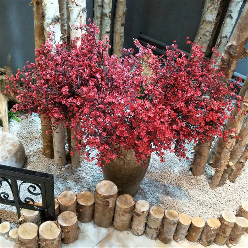 Artificial Gypsophila 1 meter 8 fork full of stars simulation silk fake flower home photography bouquet wedding decoration
Artificial Gypsophila 1 meter 8 fork full of stars simulation silk fake flower home photography bouquet wedding decoration