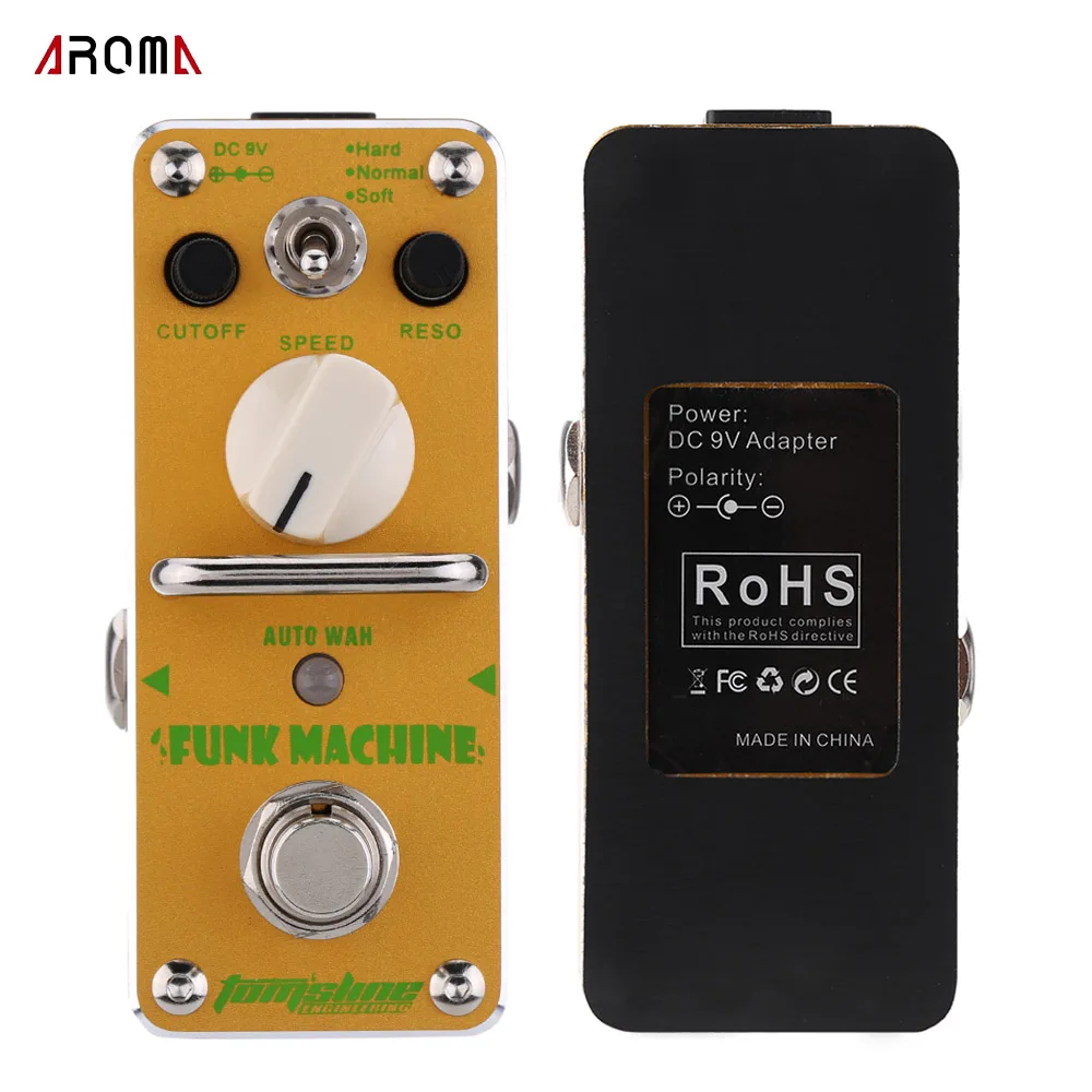 Guitar accessories aroma guitar pedal Tom's Line Engineering AFK-3 FUNK MACHINE Auto Wha pedal de guitarra
Guitar accessories aroma guitar pedal Tom's Line Engineering AFK-3 FUNK MACHINE Auto Wha pedal de guitarra