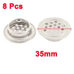 Uxcell Hot Sale 8pcs Cabinet Mesh Hole 35mm Upper Dia Air Vent Louvers Ventilation for kitchen, offices, meeting rooms etc
Uxcell Hot Sale 8pcs Cabinet Mesh Hole 35mm Upper Dia Air Vent Louvers Ventilation for kitchen, offices, meeting rooms etc
