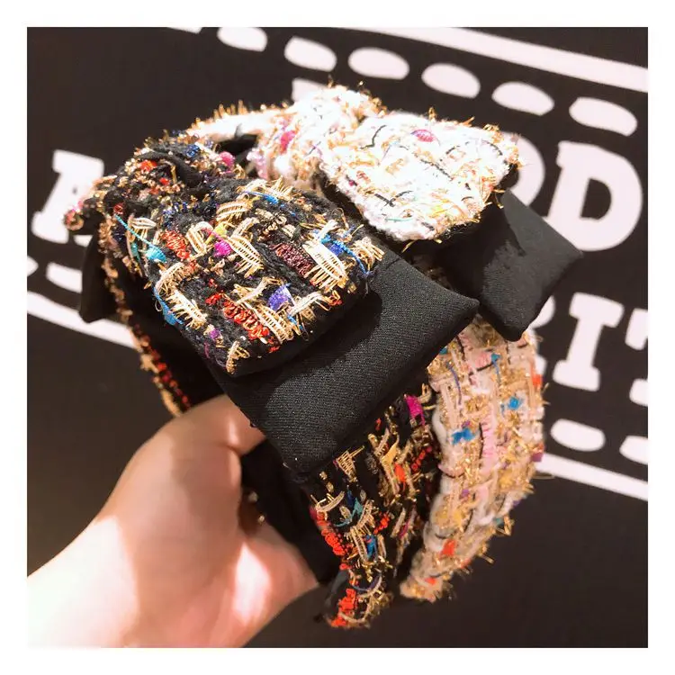 Fashion Wide Big Bow Hair Band Girls Women's Headbands Knot Headweaps Head Band For Female Hair Accessories Diademas Para Mujer
Fashion Wide Big Bow Hair Band Girls Women's Headbands Knot Headweaps Head Band For Female Hair Accessories Diademas Para Mujer