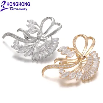 HONGHONG High Quality Cubic zirconia Flower Brooches pins for Lady Jewelry Plant brooches for women brooch pins enamel pins
HONGHONG High Quality Cubic zirconia Flower Brooches pins for Lady Jewelry Plant brooches for women brooch pins enamel pins