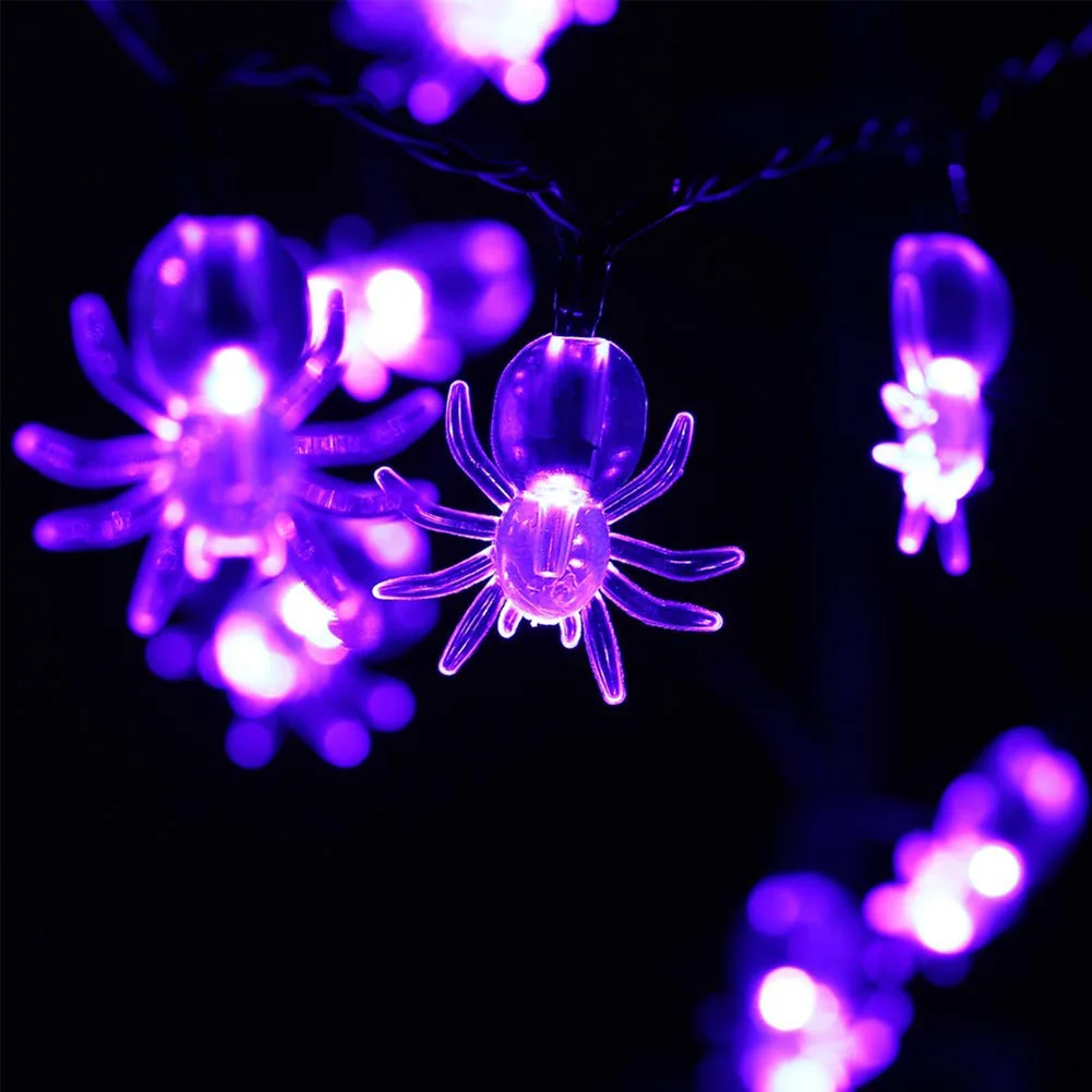 2m 20 LEDs Spider String Lights 3 Modes Battery Powered Halloween Decoration Lamp DAG-ship
2m 20 LEDs Spider String Lights 3 Modes Battery Powered Halloween Decoration Lamp DAG-ship