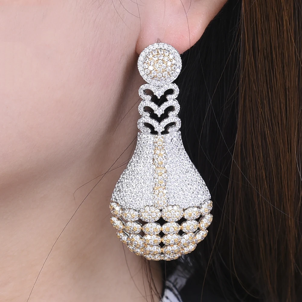 missvikki Noble Exquisite Earrings Handmade Prevent allergy Exclusive customization Cubic Zirconia Waterdrop Pendant Earrings
missvikki Noble Exquisite Earrings Handmade Prevent allergy Exclusive customization Cubic Zirconia Waterdrop Pendant Earrings