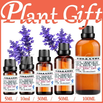 

100% Pure Plant Water Soluble Essential Oils Clary Sage Oil Aromatherapy Bath Dedicated Effect Nursing Hair Oil Control Balance