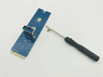 NGFF pci-e adapter card Transfer Riser Card M2 to USB3.0 Extender PCI-E 1x to 16x Slot Converter For BTC Miner Mining
NGFF pci-e adapter card Transfer Riser Card M2 to USB3.0 Extender PCI-E 1x to 16x Slot Converter For BTC Miner Mining