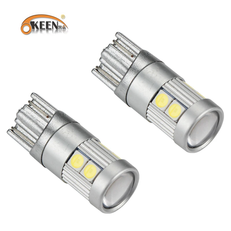 OKEEN 2 шт. T10 W5W 9SMD 3030 светодиодный автомобильный габаритный фонарь маркер лампа 168