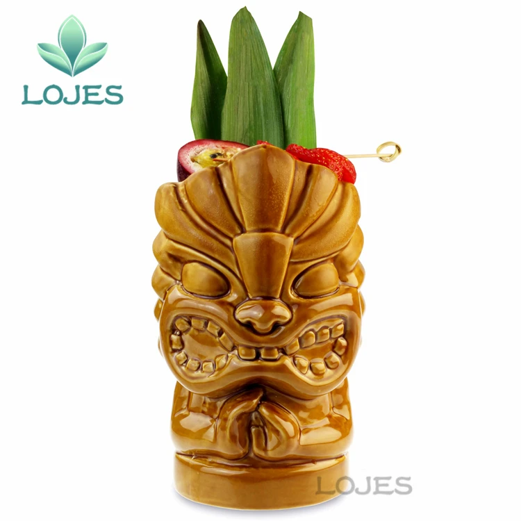 600ml Hawaii Tiki Mugs Cocktail Cup Beer Beverage Mug Wine Mug Ceramic Tiki Mugs Great For Cocktail Drink
600ml Hawaii Tiki Mugs Cocktail Cup Beer Beverage Mug Wine Mug Ceramic Tiki Mugs Great For Cocktail Drink