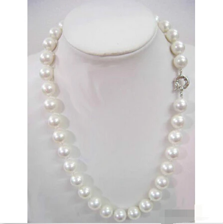beautiful 12mm white shell pearl Necklace @^Noble style Natural Fine jewe FREE SHIPPING
beautiful 12mm white shell pearl Necklace @^Noble style Natural Fine jewe FREE SHIPPING