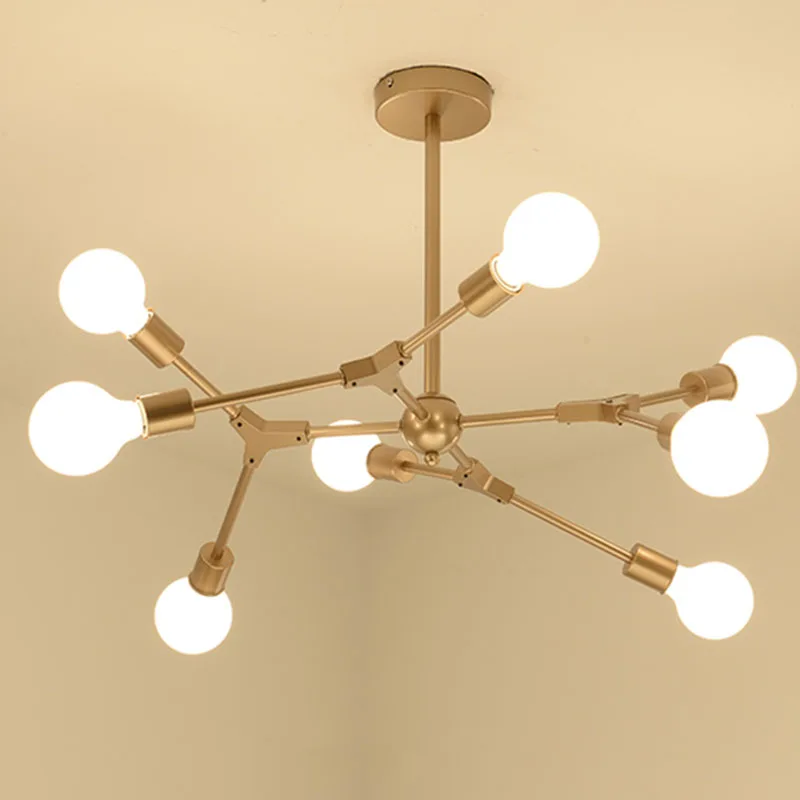 Modern LED Lamp Magic Bean Chandelier Black Gold Metal Molecular Suspension For Living room Study Decor Home Chandelier G331
Modern LED Lamp Magic Bean Chandelier Black Gold Metal Molecular Suspension For Living room Study Decor Home Chandelier G331