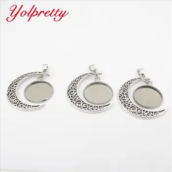 Yolprtty New Fashion 5pcs 20mm Classic retro sun and moon time Gemstone Necklace accessories cameo setting
Yolprtty New Fashion 5pcs 20mm Classic retro sun and moon time Gemstone Necklace accessories cameo setting