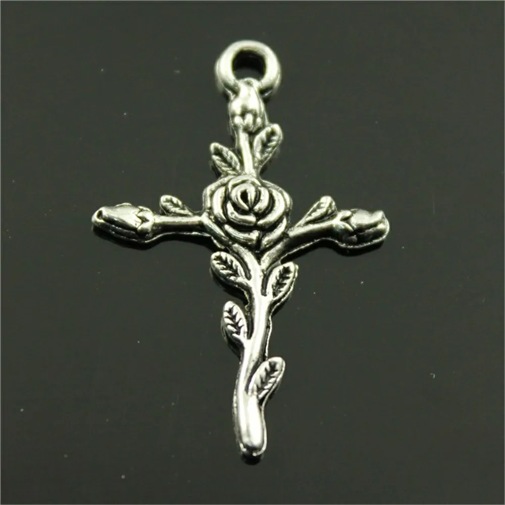 6pcs Cross Flower Pendant Charms Flower Cross Charms For Jewelry Making Jewelry Accessories Flower Charms Cross Shaped 35x23mm
6pcs Cross Flower Pendant Charms Flower Cross Charms For Jewelry Making Jewelry Accessories Flower Charms Cross Shaped 35x23mm