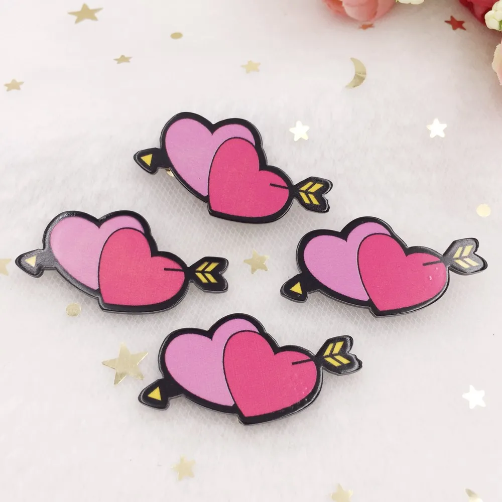 Lovely Colorful Cupid's arrow Flat back Acrylic sheet Miniature pattern applique DIY Wedding scrapbook Home Decor crafts
Lovely Colorful Cupid's arrow Flat back Acrylic sheet Miniature pattern applique DIY Wedding scrapbook Home Decor crafts
