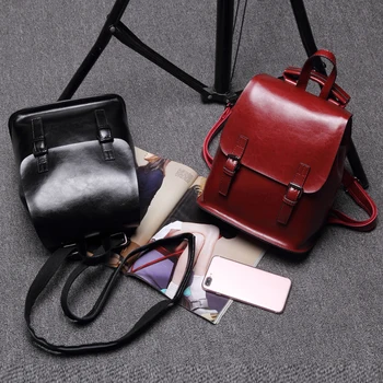 luxury bag Genuine Leather Backpack Women's Designer Brand Travel Bags School Bags For Teenage Girl Mochilas Femininas 2019
luxury bag Genuine Leather Backpack Women's Designer Brand Travel Bags School Bags For Teenage Girl Mochilas Femininas 2019