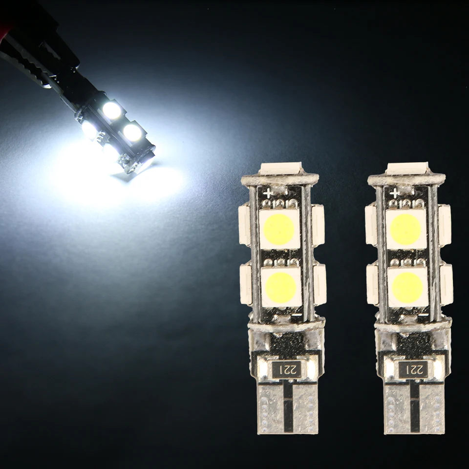 10psc T10 W5W 194 168 5050 9 SMD CANBUS Error Free Car Light LED Clearance Lamp Bulb
10psc T10 W5W 194 168 5050 9 SMD CANBUS Error Free Car Light LED Clearance Lamp Bulb