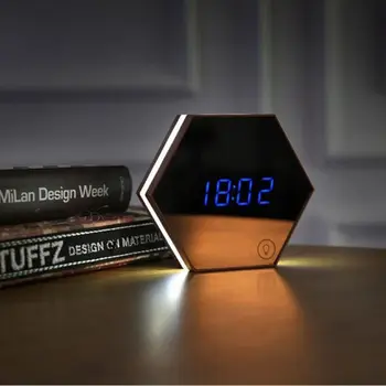 Multi-function Led Digital Alarm Clock Night Light Temperature Display Mirror Thermometer Touch Sensing USB Charging Table Lamp
Multi-function Led Digital Alarm Clock Night Light Temperature Display Mirror Thermometer Touch Sensing USB Charging Table Lamp