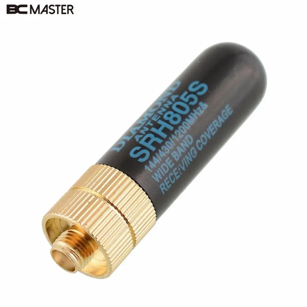 BCMaster Dual Band UHF+VHF SRH805S SMA Female Walkie Talkie Antenna for Puxing for Quansheng for Baofeng
BCMaster Dual Band UHF+VHF SRH805S SMA Female Walkie Talkie Antenna for Puxing for Quansheng for Baofeng