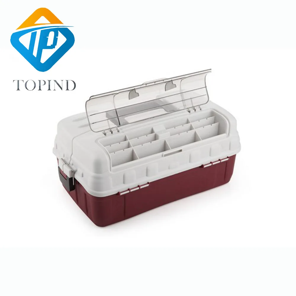 opened fishing box
