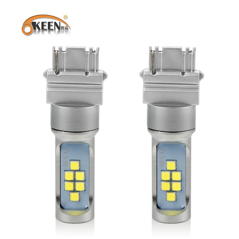 OKEEN 8W 2PCS T25 3156 LED Car Brake Light Reverse Lamp 1200lm 12SMD 3535LED Auto LED Lamp Turn Signal Lamp white red yellow
OKEEN 8W 2PCS T25 3156 LED Car Brake Light Reverse Lamp 1200lm 12SMD 3535LED Auto LED Lamp Turn Signal Lamp white red yellow