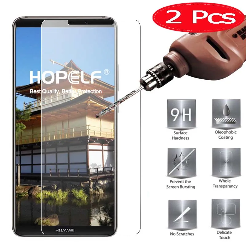 2 Pieces HOPELF Screen Protector for Huawei Mate 10 Pro Tempered Glass 2.5D 9H Phone Film Tempered Glass for Huawei Mate 10 Pro
2 Pieces HOPELF Screen Protector for Huawei Mate 10 Pro Tempered Glass 2.5D 9H Phone Film Tempered Glass for Huawei Mate 10 Pro