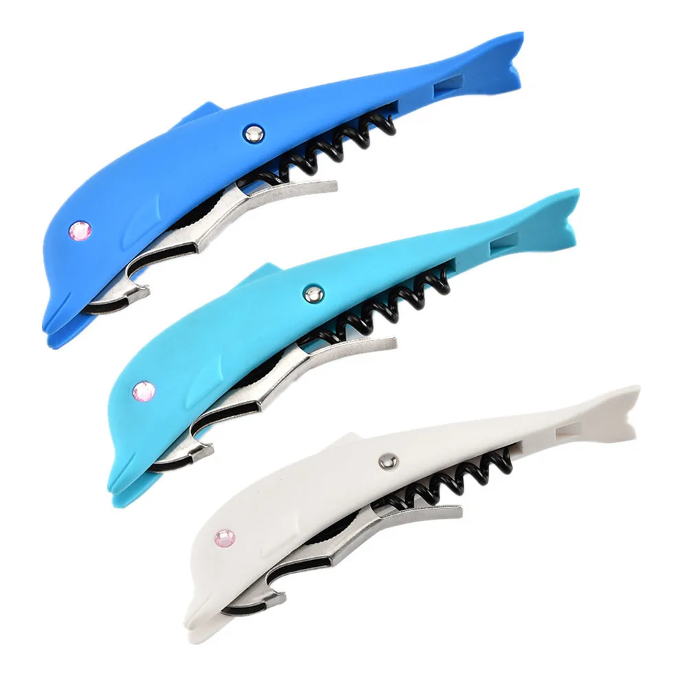 High Quality Convenient 2 In 1 Dolphin Shape Bottle Opener Wine Bottle Opener Waiter Bottle Beer Cover Bottle Opener K10
High Quality Convenient 2 In 1 Dolphin Shape Bottle Opener Wine Bottle Opener Waiter Bottle Beer Cover Bottle Opener K10