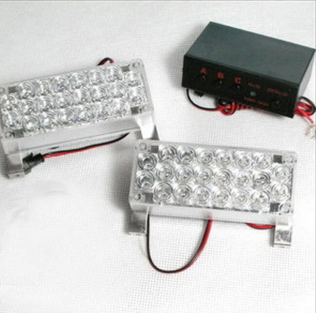 2X22 Flash LED Light Red Blue Police Beacon Light Emergency Warning Strobe Light for Car
2X22 Flash LED Light Red Blue Police Beacon Light Emergency Warning Strobe Light for Car