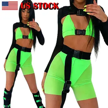 2PCS Summer Women Sports Sexy Halter Neck Sleeveless Front Bag Buckles Crop Top Shorts Jumpsuit Summer Yoga Clubwear Outfits
2PCS Summer Women Sports Sexy Halter Neck Sleeveless Front Bag Buckles Crop Top Shorts Jumpsuit Summer Yoga Clubwear Outfits