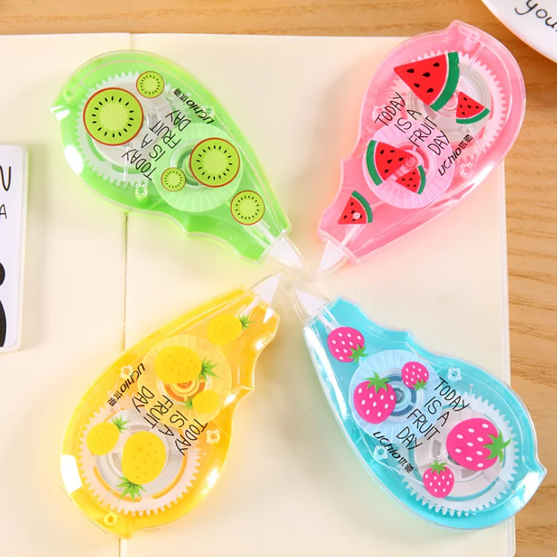 1 Pcs Cute Fruit Watermelon Strawberry Pineapple Kiwi Correction Tape School Office Supply Student Stationery Corrector Tapes
1 Pcs Cute Fruit Watermelon Strawberry Pineapple Kiwi Correction Tape School Office Supply Student Stationery Corrector Tapes
