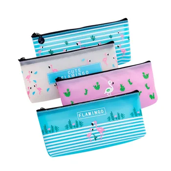 PVC Kawaii Cute Pencil Case Zipper Creative Flamingo Pen Bags School Supplies Stationary Storage Organizer Pouch
PVC Kawaii Cute Pencil Case Zipper Creative Flamingo Pen Bags School Supplies Stationary Storage Organizer Pouch