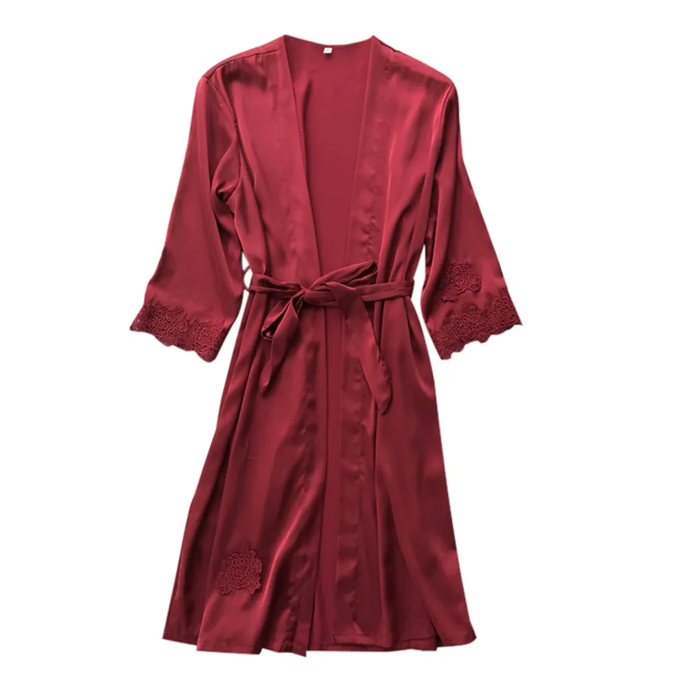 2019 summer new styleSexy Lingerie Women Silk Lace Robe Dress Babydoll Nightdress Sleepwear Kimono Polyester Sleepwear
2019 summer new styleSexy Lingerie Women Silk Lace Robe Dress Babydoll Nightdress Sleepwear Kimono Polyester Sleepwear