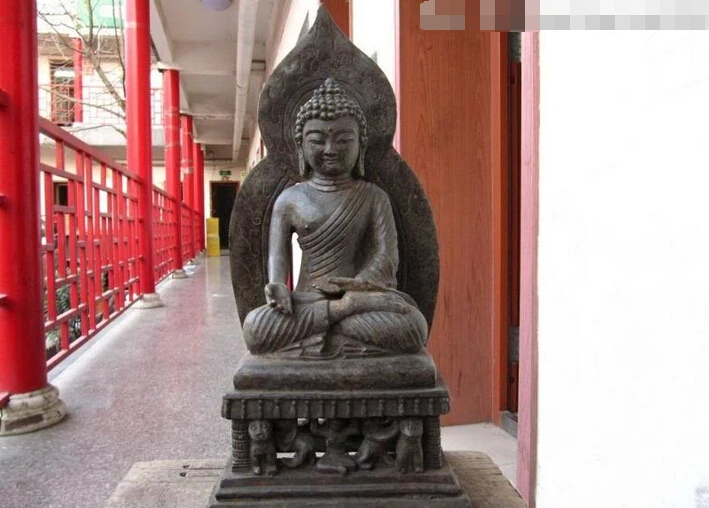 USPS to USA S2993 17" Tibet Buddhism Temple old Bronze Thailand Sakyamuni Tathagata Buddha Statue (B0328)
USPS to USA S2993 17" Tibet Buddhism Temple old Bronze Thailand Sakyamuni Tathagata Buddha Statue (B0328)