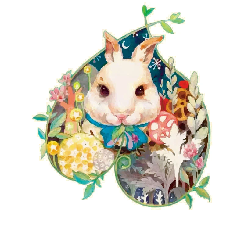 Rabbit Heat Transfers Iron On Patches For Jeans T-shirt DIY Craft Stickers Applications For Clothes Decorative Appliques 47126
Rabbit Heat Transfers Iron On Patches For Jeans T-shirt DIY Craft Stickers Applications For Clothes Decorative Appliques 47126