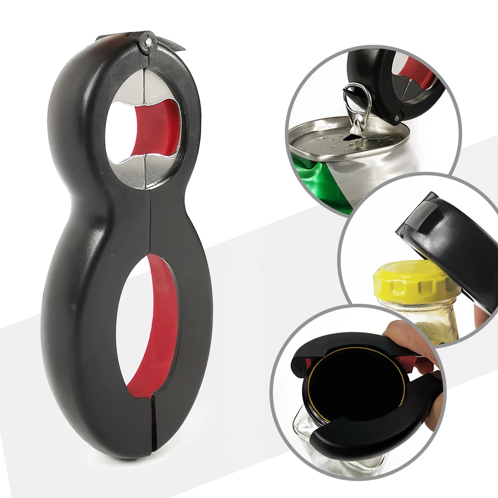 6 in 1 Multi Function Twist Bottle Opener, All in One Jar Gripper Can Wine Beer Lid Twist Off Jar Opener Claw
6 in 1 Multi Function Twist Bottle Opener, All in One Jar Gripper Can Wine Beer Lid Twist Off Jar Opener Claw