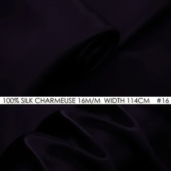 CISULI SILK CHARMEUSE SATIN 114cm width 16momme/100% Pure Silk Fabric Satin Fabric Deep Purple NO16
CISULI SILK CHARMEUSE SATIN 114cm width 16momme/100% Pure Silk Fabric Satin Fabric Deep Purple NO16