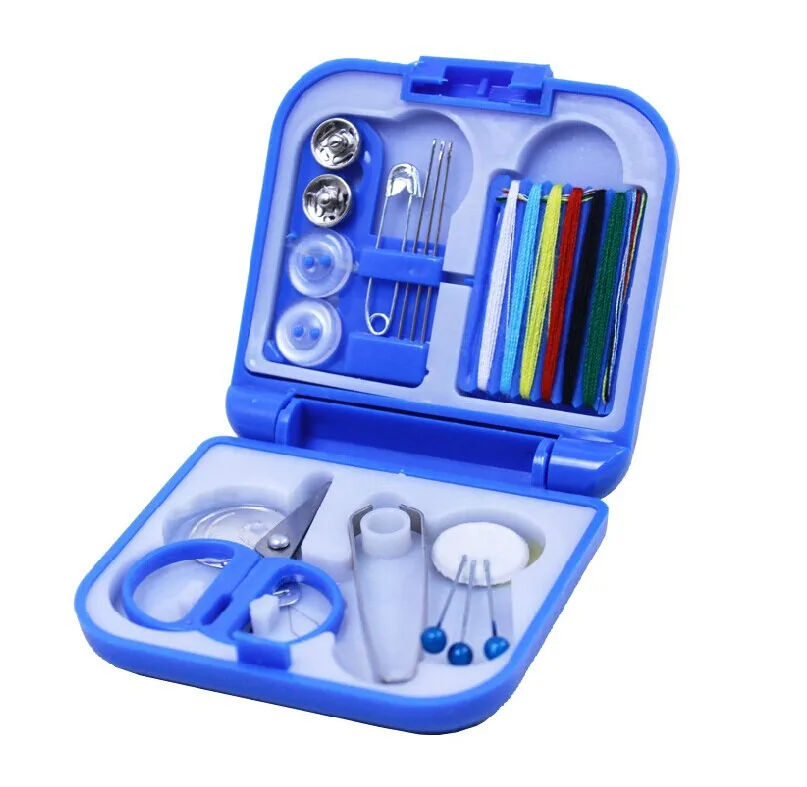 DHL shipping Blue Portable Travel Sewing Kits Box Needle Threads Scissor Thimble Home Tools
DHL shipping Blue Portable Travel Sewing Kits Box Needle Threads Scissor Thimble Home Tools