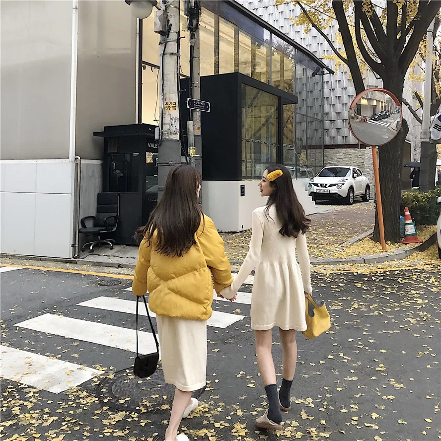 3 colors Women Sweater Dress long Sleeve Solid color Pullover Knitted 2018 Autumn Women long knitted Sweater Dress (R3344)
3 colors Women Sweater Dress long Sleeve Solid color Pullover Knitted 2018 Autumn Women long knitted Sweater Dress (R3344)