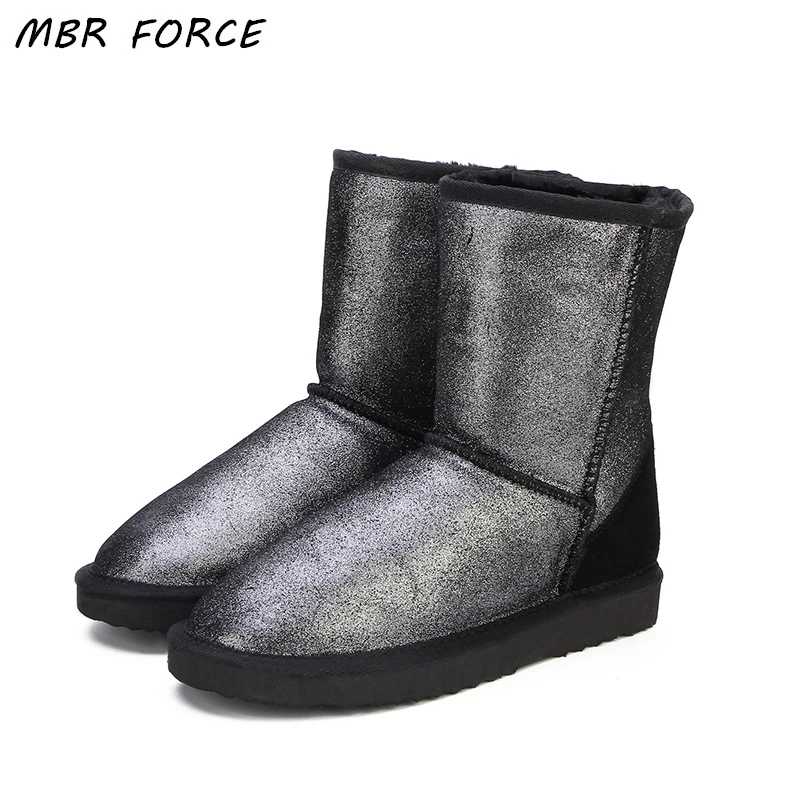 MBR FORCE Top Quality Genuine Leather Snow Boots for Women Waterproof Winter Boots Women Boots 2 Colour shoes US 4-13
MBR FORCE Top Quality Genuine Leather Snow Boots for Women Waterproof Winter Boots Women Boots 2 Colour shoes US 4-13