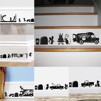 Funny Black Cat Cake Mouse 3d Vivid Hole Car Wall Stickers Decal Home Decals Bedroom Valentine's Day Decor
Funny Black Cat Cake Mouse 3d Vivid Hole Car Wall Stickers Decal Home Decals Bedroom Valentine's Day Decor
