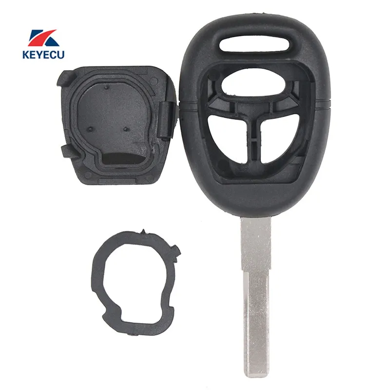 KEYECU Replacement Remote Car Key Shell Case Fob 3 Button for SAAB 9-5 9-3 Uncut Blade (Shell Only)
KEYECU Replacement Remote Car Key Shell Case Fob 3 Button for SAAB 9-5 9-3 Uncut Blade (Shell Only)