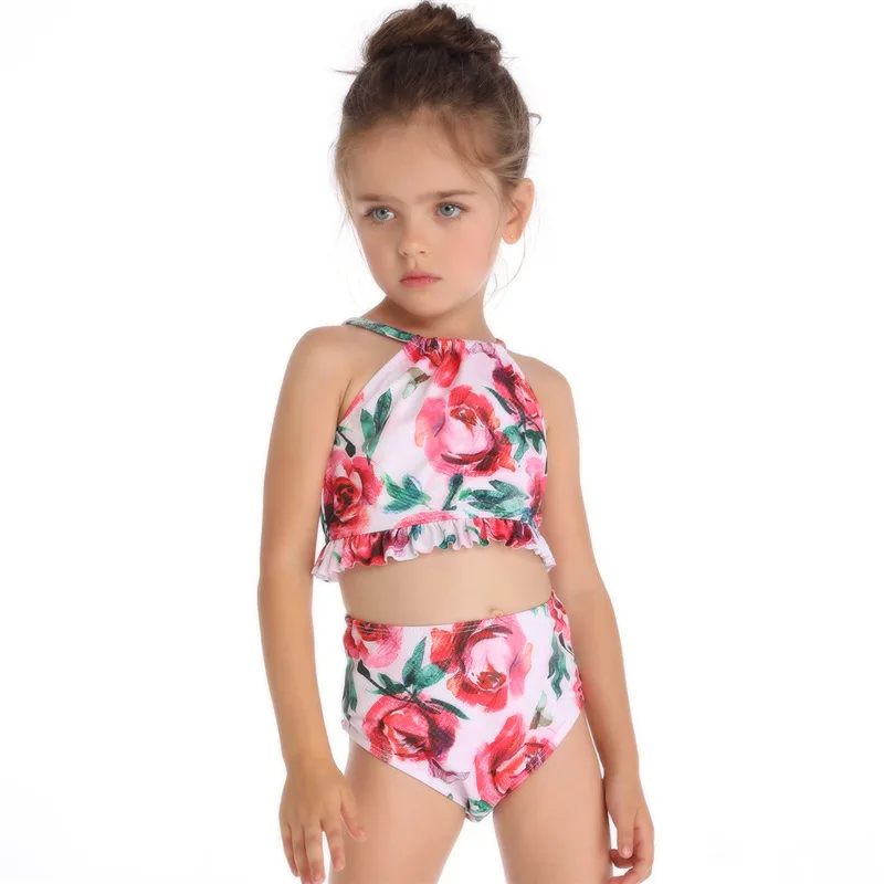 GI FOREVER 2-8 Year Girl Two Pieces Suit Bikini 2019 Kid High Waist Swimwear Chlidren Floral Print Swimsuit Baby Bathing Suit
GI FOREVER 2-8 Year Girl Two Pieces Suit Bikini 2019 Kid High Waist Swimwear Chlidren Floral Print Swimsuit Baby Bathing Suit