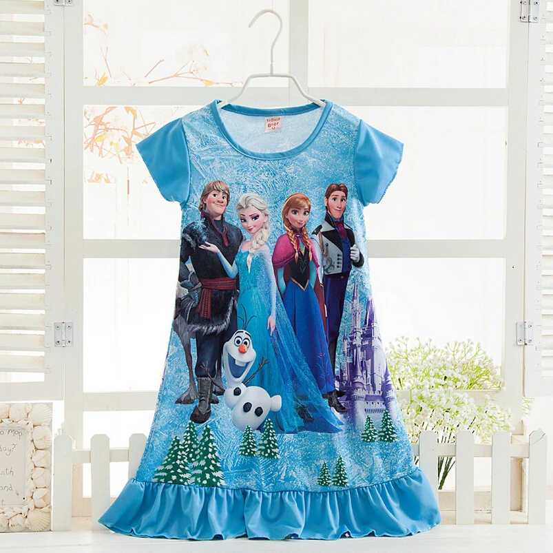 12 colors Retail Anna/elsa nightgown 2017 new Princess sofia dress,Snow White dress, party dress children clothes kids clothes
12 colors Retail Anna/elsa nightgown 2017 new Princess sofia dress,Snow White dress, party dress children clothes kids clothes
