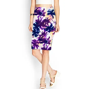 Women Pencil Midi soft and comfortable Knee-Length Elastic High Waist Printing Skirt L50/0117
Women Pencil Midi soft and comfortable Knee-Length Elastic High Waist Printing Skirt L50/0117