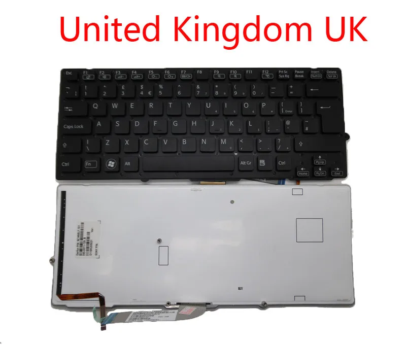 Laptop backlit Keyboard For SONY For VAIO VPCSA VPCSB VPCSC VPCSD 148949781 United Kingdom UK Spanish SP English US black new
Laptop backlit Keyboard For SONY For VAIO VPCSA VPCSB VPCSC VPCSD 148949781 United Kingdom UK Spanish SP English US black new