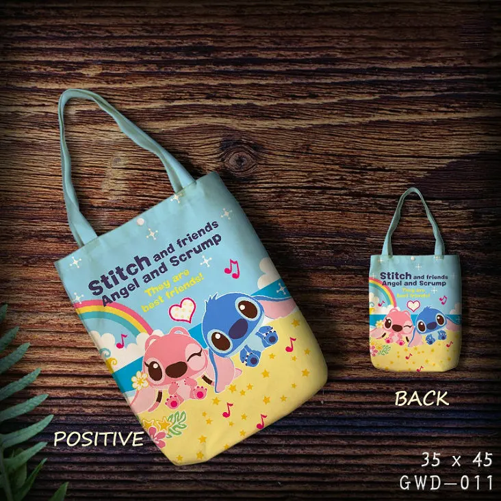 IVYYE Stitch Angle Fashion Anime Foldable Canvas Shopping Bag Casual Shoulder Bags Customized Tote Handbag Lady Girls New
IVYYE Stitch Angle Fashion Anime Foldable Canvas Shopping Bag Casual Shoulder Bags Customized Tote Handbag Lady Girls New