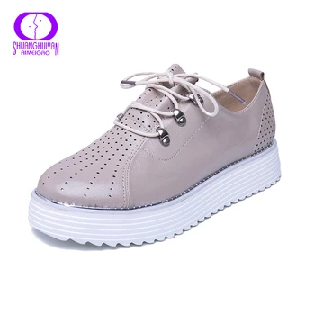 AIMEIGAO 2019 Spring Women Platform Shoes Leather Women Flats Shoes Platform Sneakers Shoes Flats Heels Creepers Moccasins 
AIMEIGAO 2019 Spring Women Platform Shoes Leather Women Flats Shoes Platform Sneakers Shoes Flats Heels Creepers Moccasins